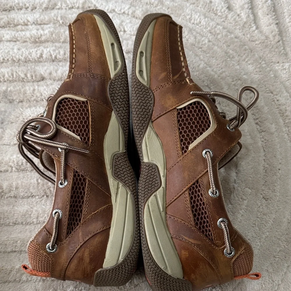Sperry Men's Brown Leather Boat Shoes